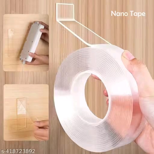 2PCS Nano Double Sided Tape – Reusable Washable Strong Gel Mounting Tape