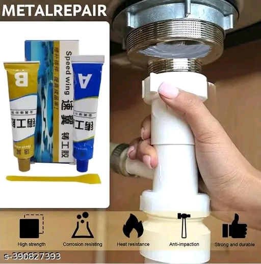 Metal Repair Glue A+B Epoxy (50g) – Strong Adhesive for Metal & Casting Repair