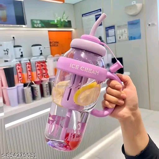 Multi-Use Shaker Bottle 1L – Ice Cream, Smoothie & Milkshake Maker